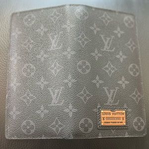 Authentic Louis Vuitton Graphite Long Wallet